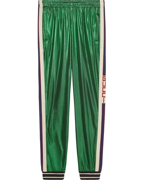 gucci sweatpants green and red|gucci joggers price.